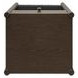 Millie Dark Brown 1 Drawer Nightstand