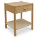 Millie Natural 1 Drawer Nightstand