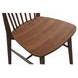 Marley Walnut Dining Chair Set of 2
