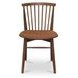 Marley Walnut Dining Chair Set of 2