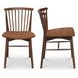 Marley Walnut Dining Chair Set of 2
