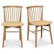 Marley Oak Dining Chair Set of 2