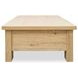 Graham Rustic Oak Rectangular Coffee Table
