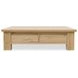 Graham Rustic Oak Rectangular Coffee Table