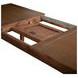 Calabasas Toffee Nut Extendable Rectangular Dining Table