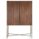 Manhattan Honey Brown Bar Cabinet