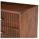 Manhattan Light Walnut 3 Drawer Nightstand