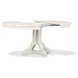 Silverwillow Egg Shell White 66" Extendable Oval Dining Table