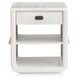 Sunset Cove Moonlight Pearl Rectangular Chairside End Table