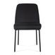 Sydney Black Performance Fabric Upholstered Dining Chair Set of 2