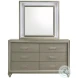 Lumina High Gloss Gray Mirror