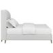 Dante Cloud Performance Fabric Queen Upholstered Wide Channel Panel Bed