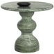 Raul Sage 34" Round Concrete Top Outdoor Bistro Table