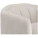 Selby Dove Cream Upholstered Swivel Arm Chair