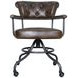 Brisbane Antique Whiskey Leather Office Chair