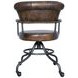 Brisbane Antique Whiskey Leather Office Chair