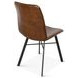 Brisbane Chestnut Leather Murphy Dining Chair