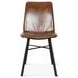 Brisbane Chestnut Leather Murphy Dining Chair