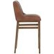 Ellsworth Bravo Cognac Upholstered Barstool
