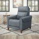 Corvin Blue Dusk High Leg Power Recliner with USB Charging