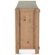 Alpine Distressed Oak 6 Drawer Dresser