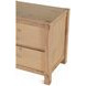 Alpine Distressed Oak 2 Drawer Nightstand