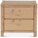 Alpine Distressed Oak 2 Drawer Nightstand