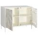 Isla Coastal White 2 Door Bar Cabinet
