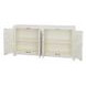 Isla Distressed White 4 Door Sideboard