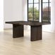Evan Brown Extendable Rectangular Dining Room Set