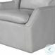 Asterwyn Steamboat Ice Leather Swivel Accent Chair