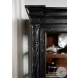 Charleston Black And Brown Display Cabinet