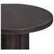 Logan Black Outdoor Round Coffee Table
