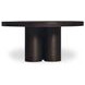 Logan Black Outdoor Round Coffee Table