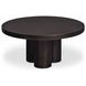 Logan Black Outdoor Round Coffee Table
