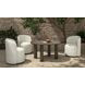 Deacon Deep Bronze Outdoor 60" Round Dining Table