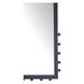 Figaro Black Rectangular Floor Mirror