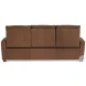 Sorrento Brown Leather Power Reclining Sofa