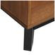 Avery Rich Medium Brown 64"  Credenza and Hutch with USB Charging