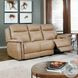 Fischer Saddle Leather 86" Zero Gravity Power Reclining Sofa with Power Headrest and USB Charging