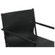 Sutton Black Leather Upholstered Counter Height Chair