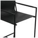 Sutton Black Leather Upholstered Counter Height Chair