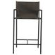 Sutton Olive Green Leather Upholstered Counter Height Chair