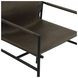 Sutton Olive Green Leather Upholstered Arm Chair