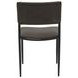 Sutton Olive Green Leather Upholstered Dining Chair Set of 2