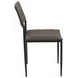 Sutton Olive Green Leather Upholstered Dining Chair Set of 2