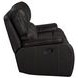 Brookings Charcoal 88" Reclining Sofa