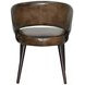 Thorpe Antique Whiskey Leather Upholstered Dining Chair