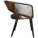 Thorpe Antique Whiskey Leather Upholstered Dining Chair