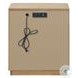 Oakridge Stylish Weathered Tan Natural 2 Drawer Nightstand with USB Charging